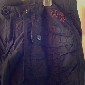 Harley Davidson long or Capri pants